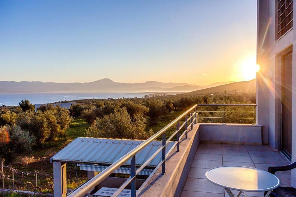 Panoramic View Summerhouse Loukissia Exteriér fotografie