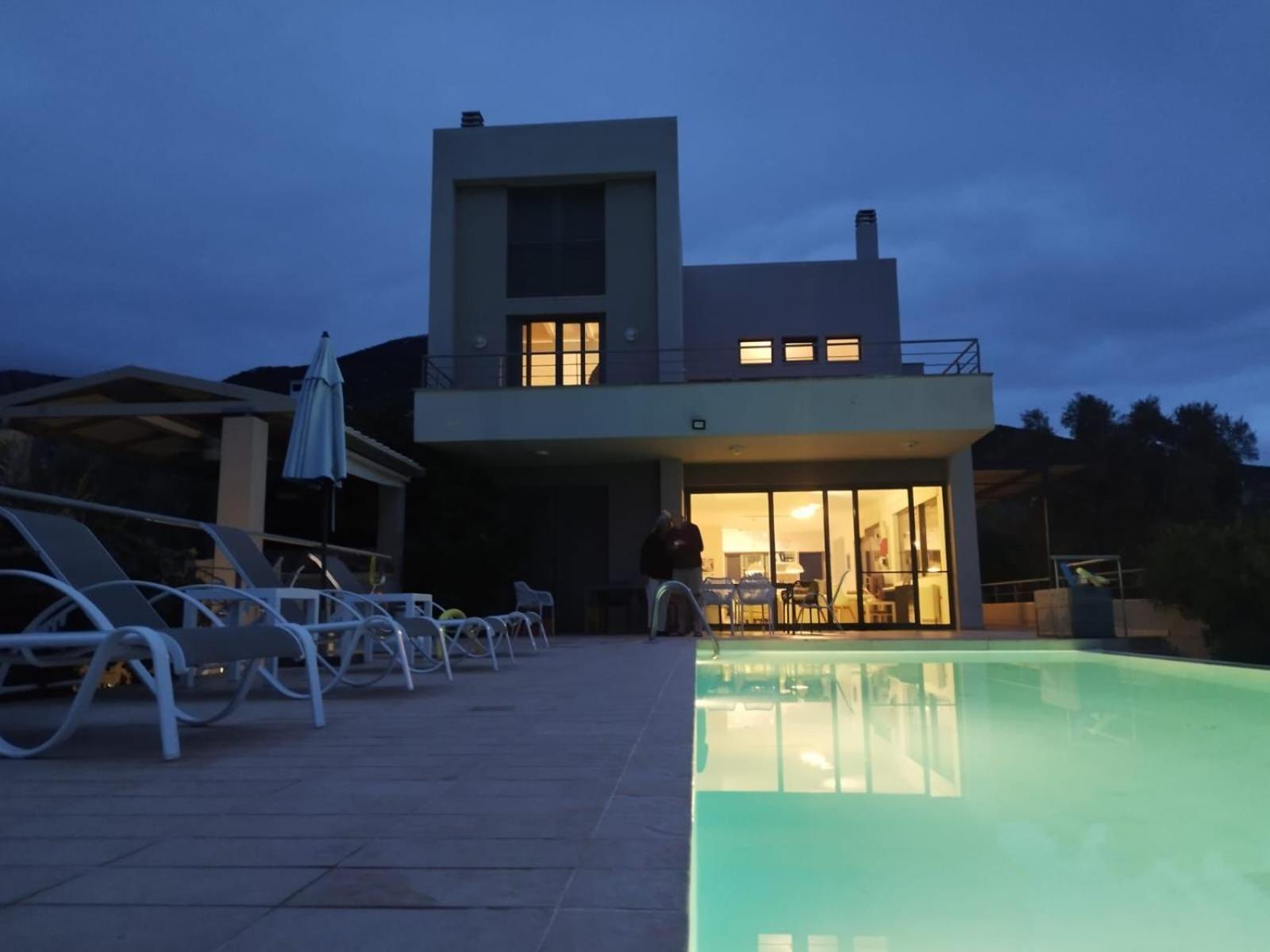 Panoramic View Summerhouse Loukissia Exteriér fotografie